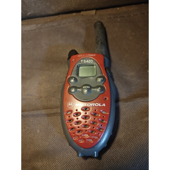 Motorola Talkabout T5420 Two-Way Radio Walkie Talkie 14-Channel  Replacement - Picture 1 of 2